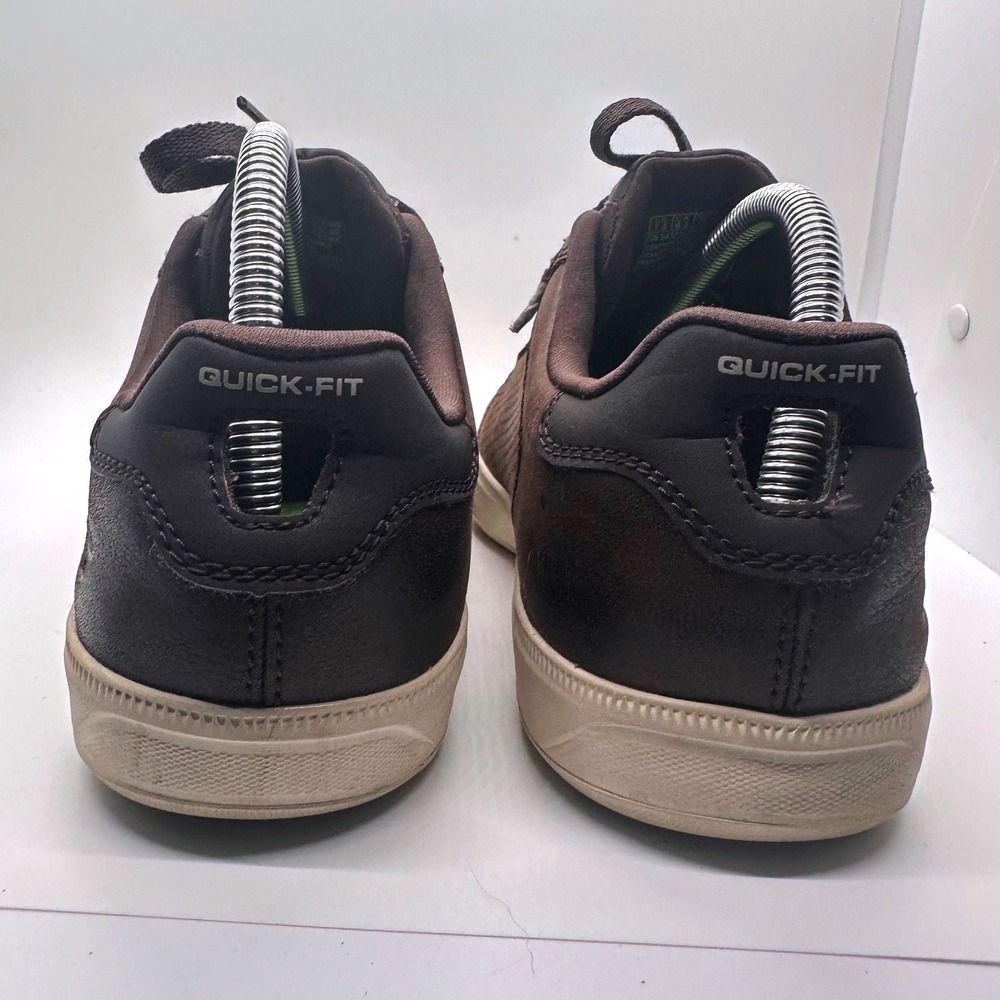 Skechers On-The-Go Leather Sneakers Casual Cushion Walking Shoes Brown Size 7.5 - Picture 7 of 12
